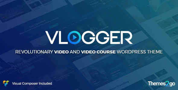 Download Free Vlogger v1.5.0 – Professional Video & Tutorials WordPress Theme