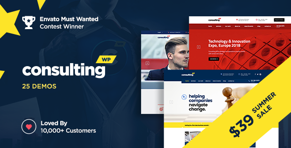 Download Free Consulting v4.1.5 – Business, Finance WordPress Theme