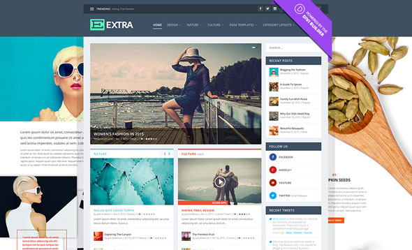 Download Free Extra v2.10 – Elegantthemes Premium WordPress Theme