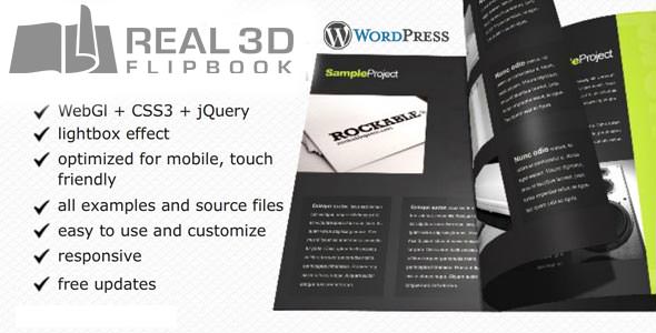 Download Free Real3D FlipBook v3.4.4 – WordPress Plugin