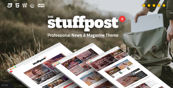 Download Free StuffPost v1.2.5 – Professional News & Magazine Theme