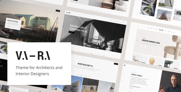 VARA V1.2 – ARCHITECTURE WORDPRESS THEME