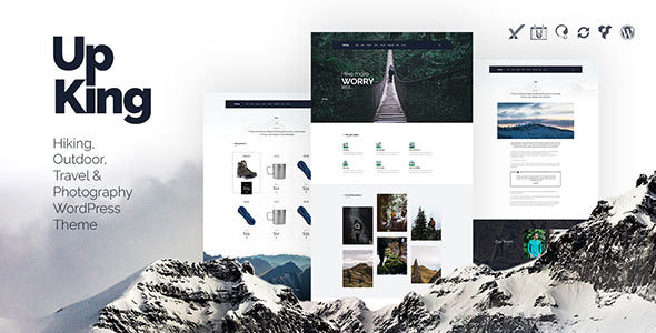 UPKING V1.4 – HIKING CLUB WORDPRESS THEME