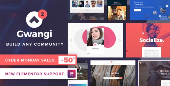 GWANGI V2.3.6 – PRO MULTI-PURPOSE MEMBERSHIP, SOCIAL NETWORK & BUDDYPRESS COMMUNITY THEME