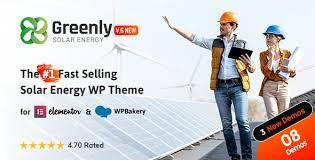 Greenly v6.1 – Ecology & Solar Energy WordPress Theme