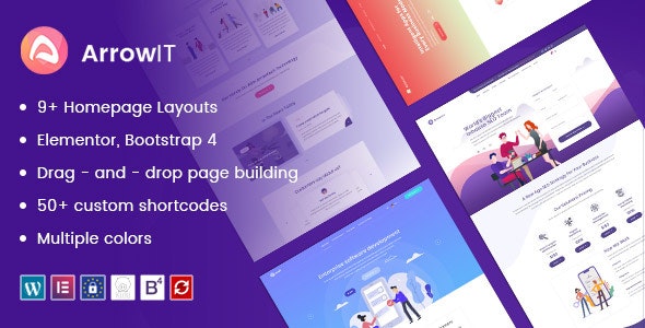 ArrowIT v1.3.0 – Technology, Digital Transformation WordPress Theme