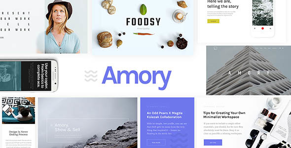 Download Free Amory v2.0 – Responsive Multipurpose WordPress Theme