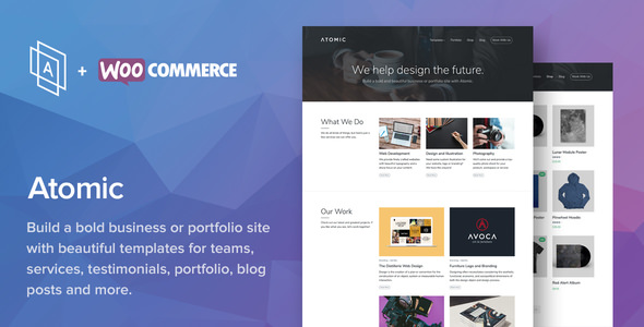 Download Free Atomic v2.2.6 – Bold Business and Portfolio Theme