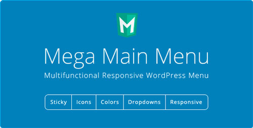 Download Free Mega Main Menu v2.1.7 – WordPress Menu Plugin