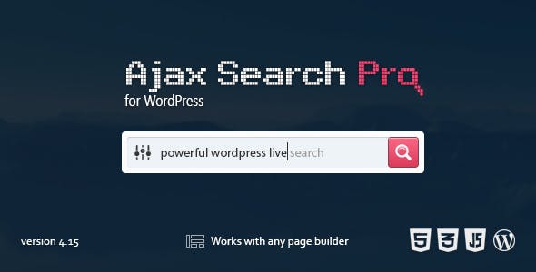 [Free Download] Ajax Search Pro for WordPress v4.17.2