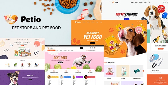 Petio v1.0.8 – Pet Store WooCommerce WordPress Theme