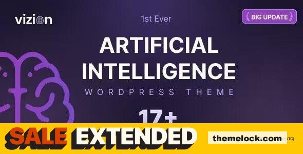 Vizion 4.1.4 – Artificial Intelligence AI WordPress Theme