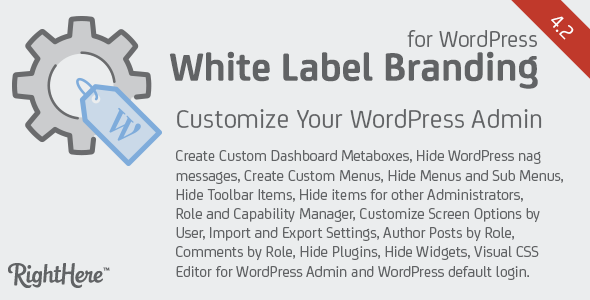 Download Free White Label Branding for WordPress v4.2.1
