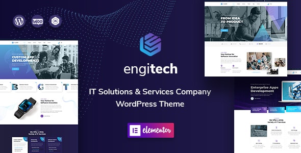 ENGITECH V1.3.2 – IT SOLUTIONS & SERVICES WORDPRESS THEME