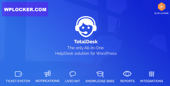 TotalDesk v1.7.29 – Helpdesk, Knowledge Base & Ticket System