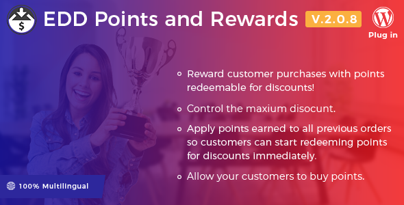 Download Free Easy Digital Downloads – Points and Rewards v2.0.8