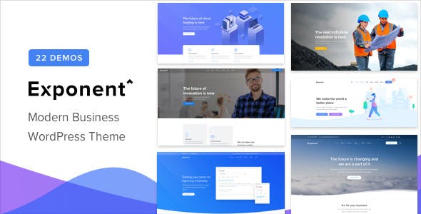 [Free Download] Exponent v1.2.7 – Modern Multi-Purpose Business Theme