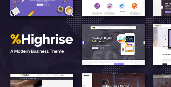 Download Free Highrise v1.2 – A Theme for Modern Businesses