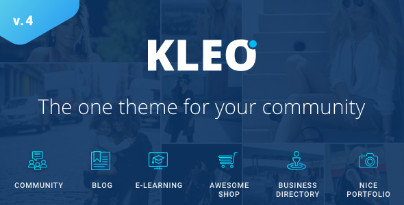 Download Free KLEO v4.3.6 – Next level WordPress Theme