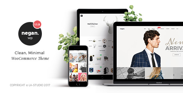 NEGAN V1.4.2 – CLEAN, MINIMAL WOOCOMMERCE THEME
