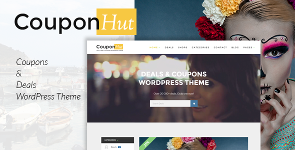 Download Free CouponHut v2.9.6 – Coupons and Deals WordPress Theme