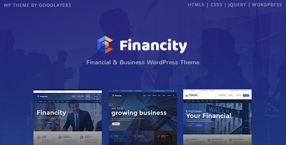 [Download] Financity v1.2.5 – Business / Financial / Finance WordPress Theme