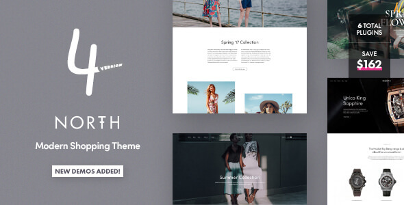 Download Free North v4.1.5 – Responsive WooCommerce Theme