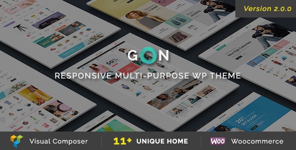 GON V2.1.8 – RESPONSIVE MULTI-PURPOSE THEME