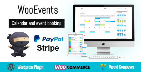 Download Free WooEvents v3.3.2 – Calendar and Event Booking