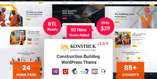 Konstruk v1.0.9 – Construction WordPress Theme