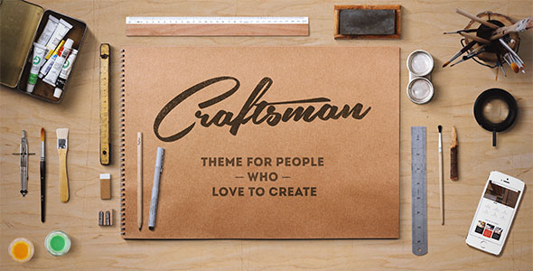 Download Free Craftsman v1.6.1 – WordPress Craftsmanship Theme