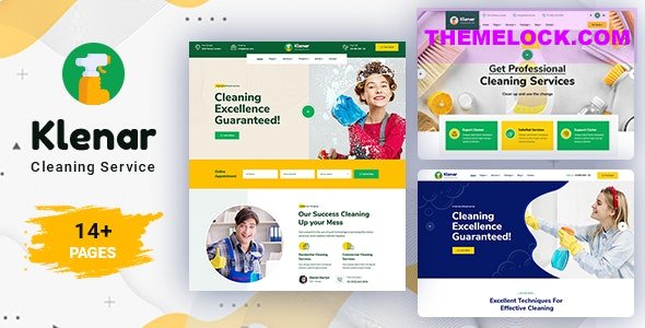 Klenar v1.0.3 Ð Cleaning Services WordPress Theme + RTL