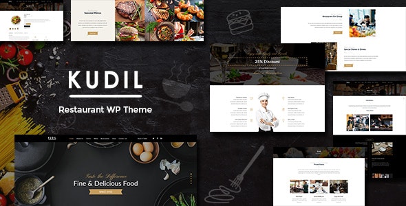 KUDIL V2.3 – CAFE, RESTAURANT WORDPRESS THEME