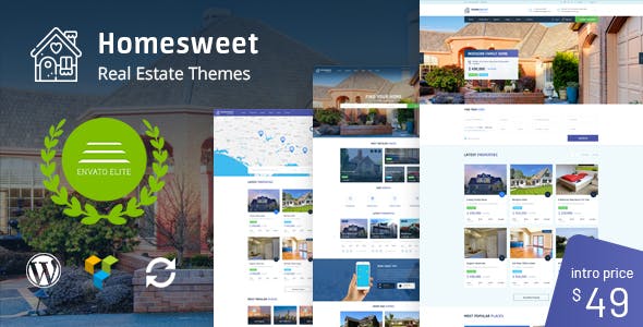 HOMESWEET V1.9 – REAL ESTATE WORDPRESS THEME
