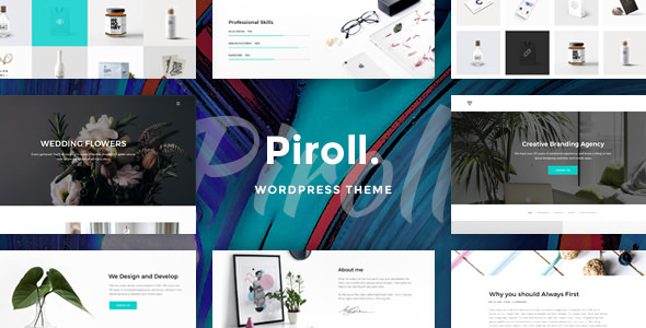 Download Free Piroll v1.0 – Portfolio WordPress Theme