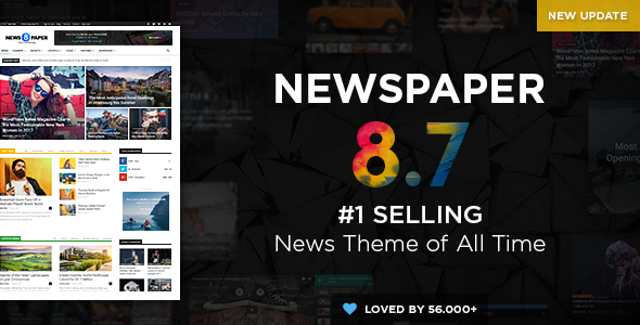 Download Free Newspaper v8.7.5 – WordPress News Theme