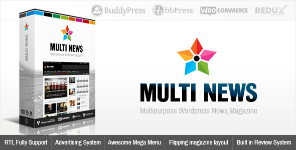 Download Free Multinews v2.6.2 – Multi-purpose WordPress News, Magazine