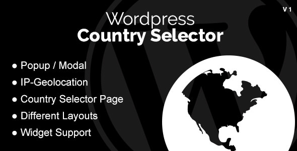 Download Free WordPress Country Selector v1.3.1