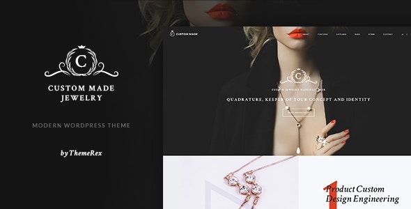 Custom Made v1.1.11 – Jewelry Manufacturer and Store WordPress Theme