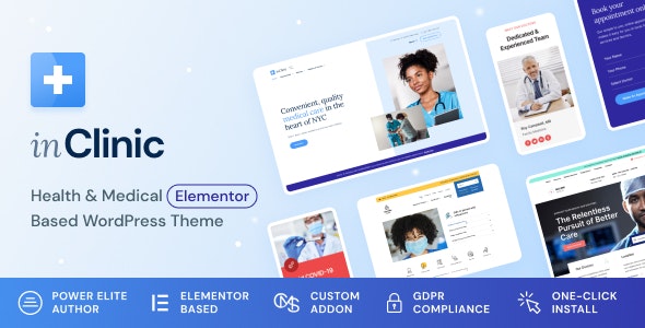 INCLINIC V1.0.0 – HEALTHCARE & MEDICAL WORDPRESS THEME
