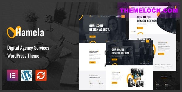Hamela v1.2.3 – Digital Agency Services WordPress Theme