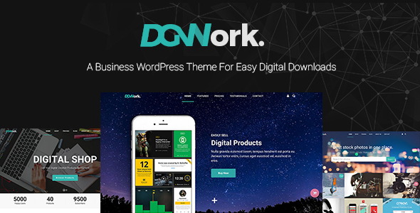 Download Free DGWork v1.2.8 – Business Theme For Easy Digital Downloads