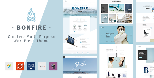 Download Free Bonfire v1.3.0 – Creative Multipurpose WordPress Theme