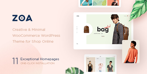 Zoa v2.5.5 – Minimalist Elementor WooCommerce Theme