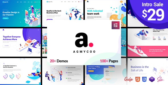 Agmycoo v1.9 – Isometric Creative Digital Agency