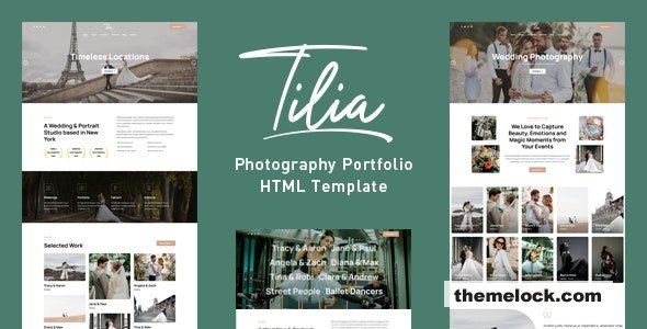 Tilia v1.0.1 – Wedding Photography Portfolio