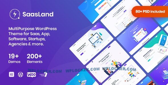 [Download] SaasLand v3.1.3 – MultiPurpose Theme for Saas & Startup NULLED