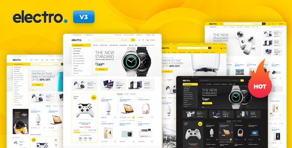 ELECTRO V3.1.0 – ELECTRONICS STORE WOOCOMMERCE THEME