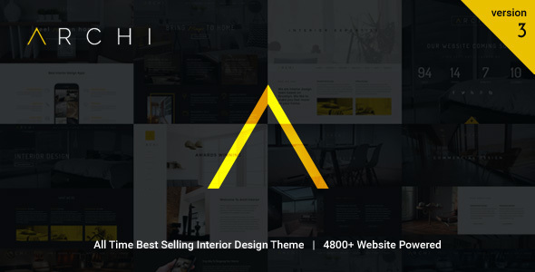 Download Free Archi v3.8.1 – Interior Design WordPress Theme