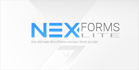 Download Free NEX-Forms Lite v7.0 – WordPress Form Builder Plugin